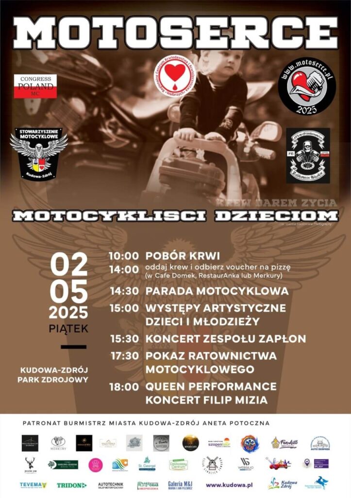 Majówka 2025 w Kudowie-Zdroju_MOTOSERCE